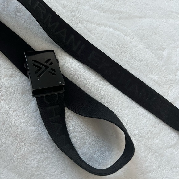 Armani Exchange AX Black Belt - Picture 1 of 4